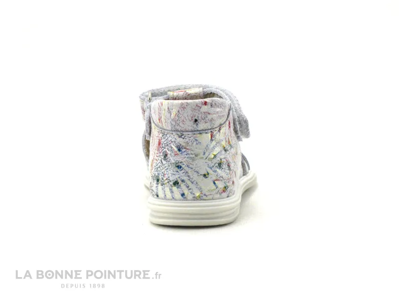 Achat chaussures Bellamy Bébé Sandale, vente Bellamy PAILLETTE Fleuri Dore - 204003 - Sandale montante Fille