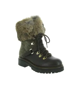 apres ski bottes fourrees - Bottine chaude - femme - Cuir - Blanc - Armando