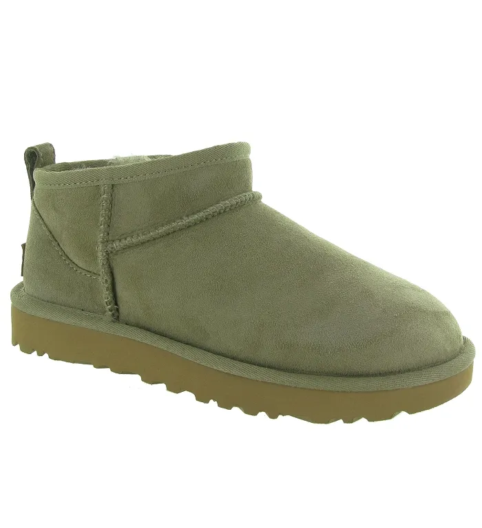 apres ski bottes fourrees - Bottine chaude - femme - Nubuck - Taupe - Ugg australia