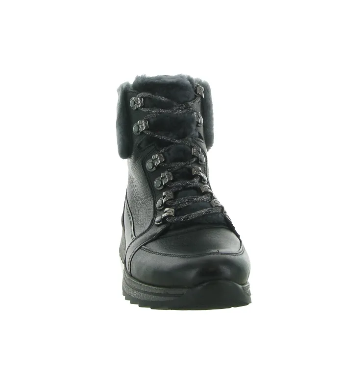 apres ski bottes fourrees - Bottine chaude - femme - Nubuck - Vert - Ara