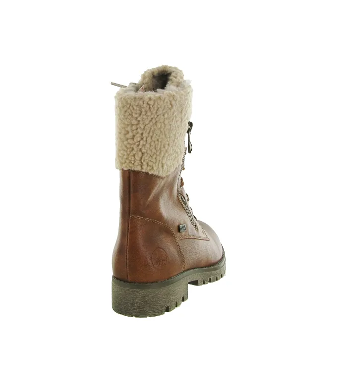 apres ski bottes fourrees - Bottine chaude - femme - Synthétique -  - Rieker