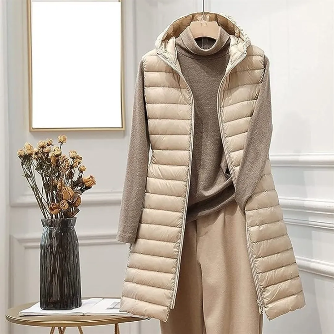 Avenys | légante Veste Matelassée Sans Manches Pour Femmes