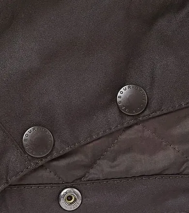 Barbour Capuche Rustique Marron MHO0005-RU91 commander en li