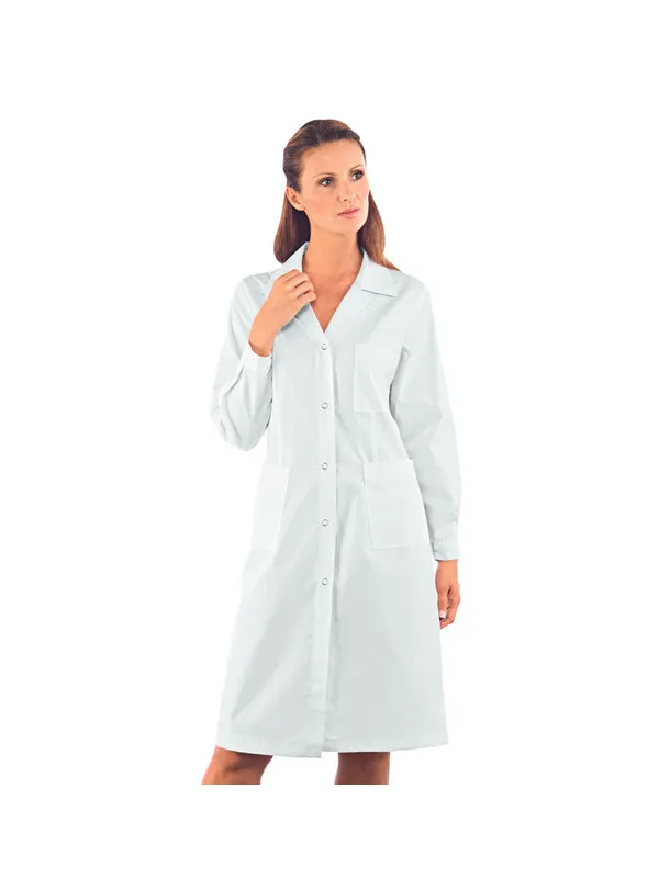 Blouse blanche Femme Anti-acide sulfurique