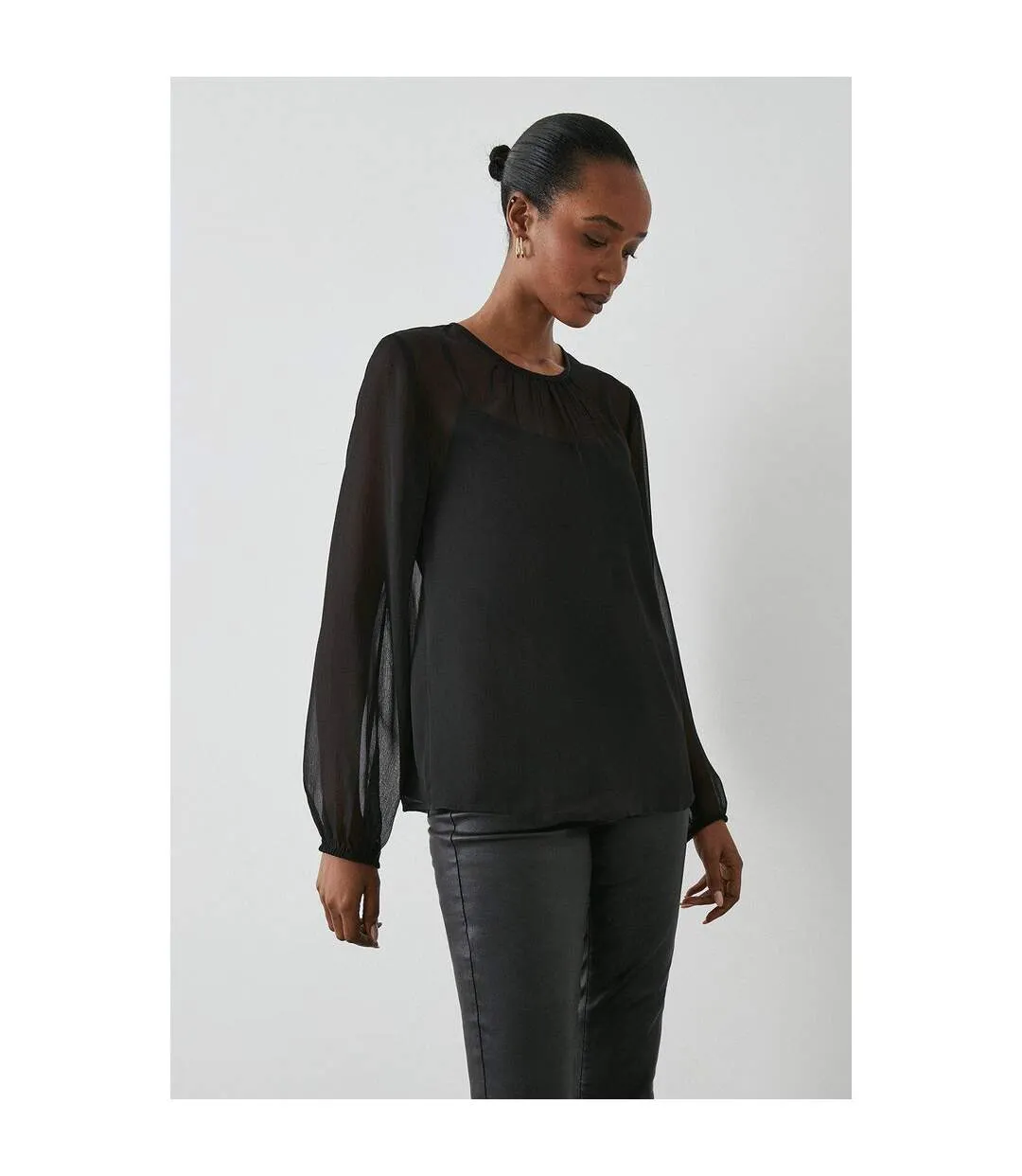 Blouse femme noir Principles