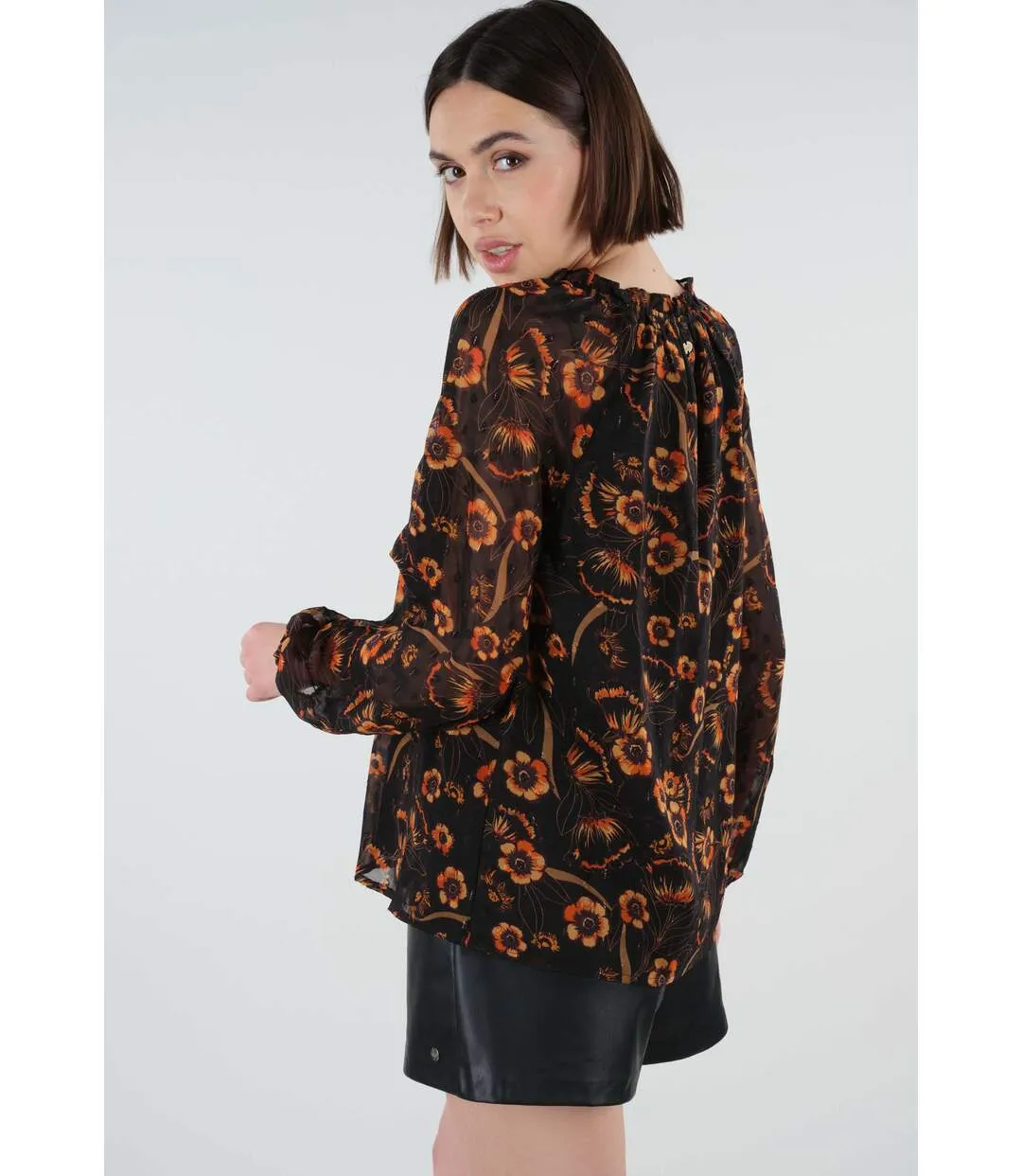 Blouse imprimé floral CARLINA