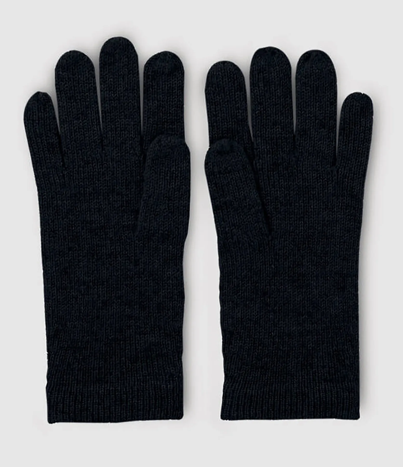 BOMPARD Partager  Gants Femme Cachemire Noir  