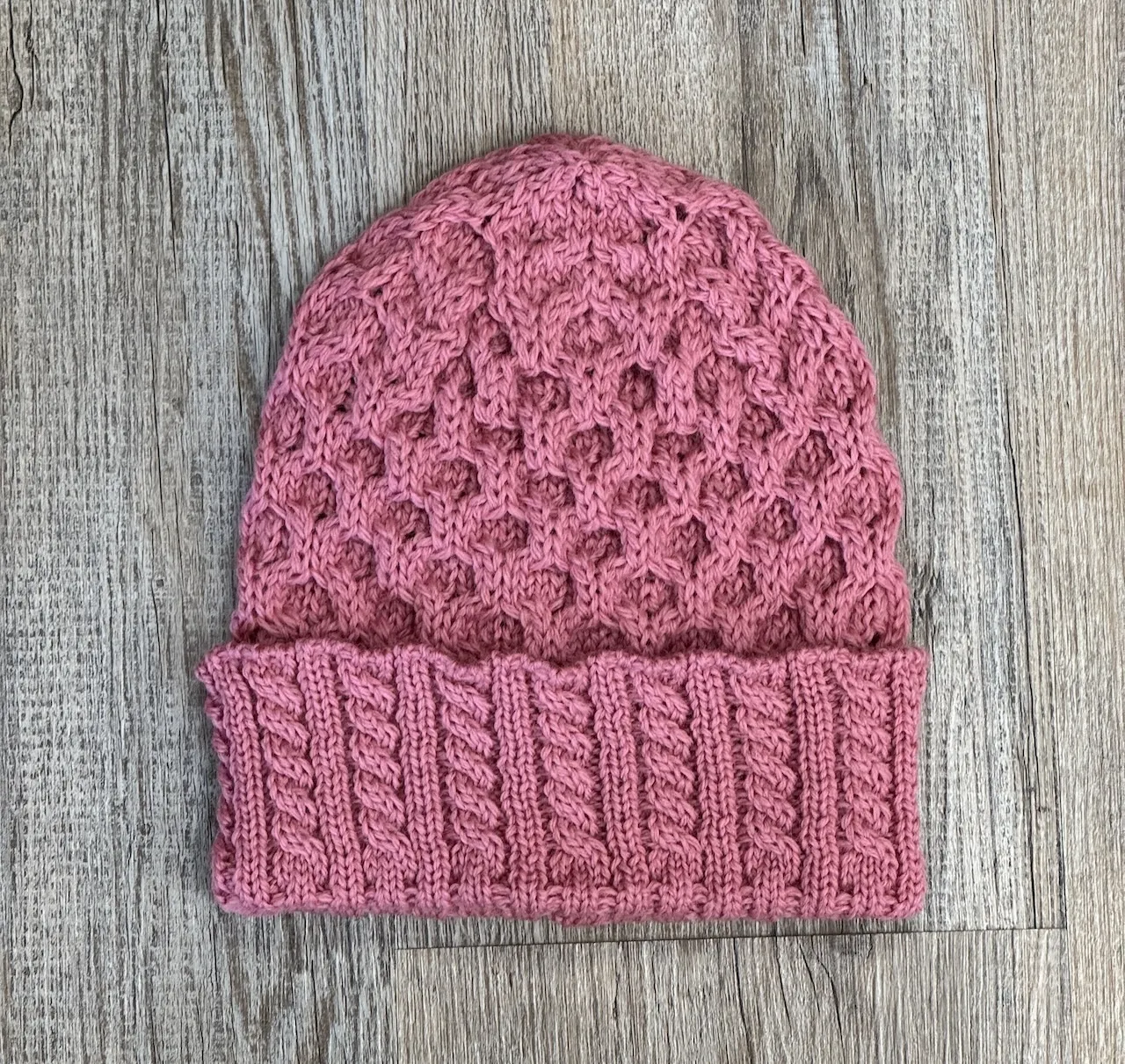 Bonnet Aran pure laine