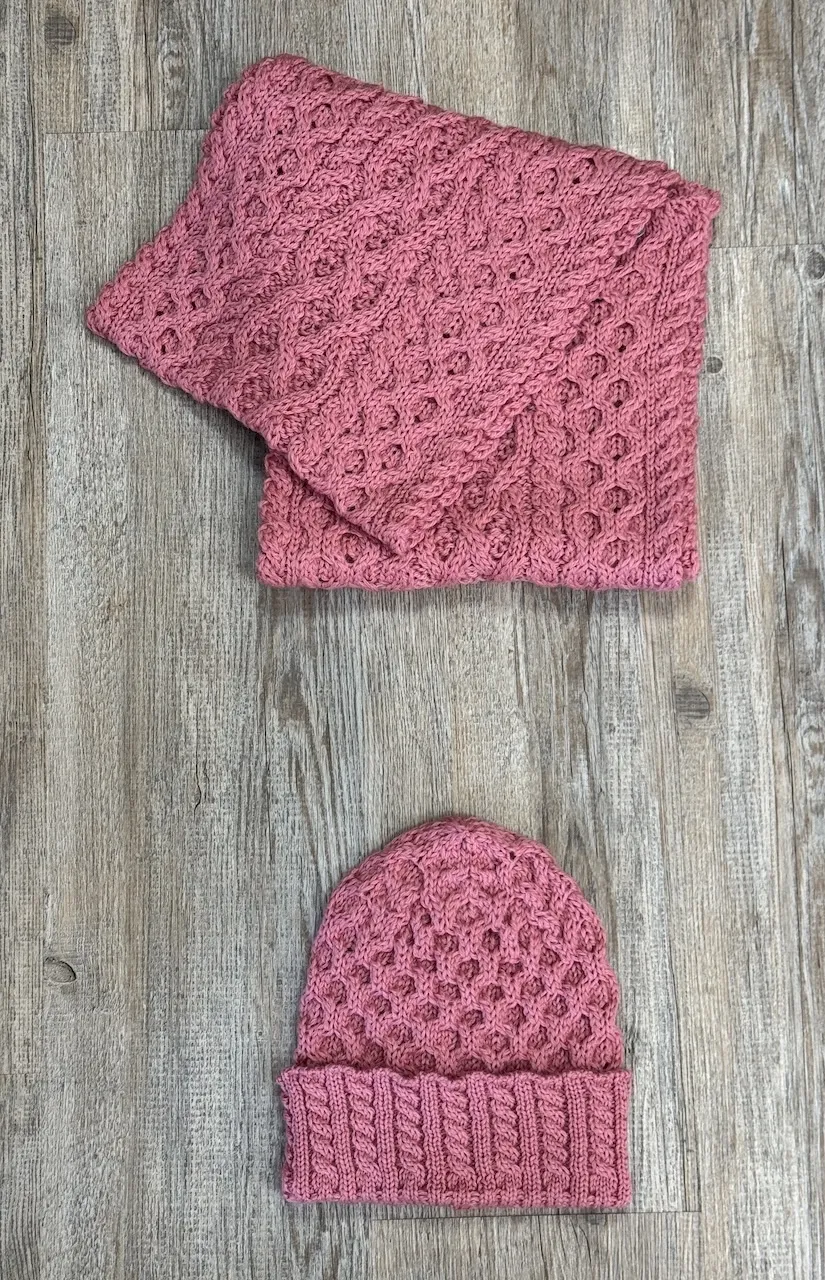 Bonnet Aran pure laine