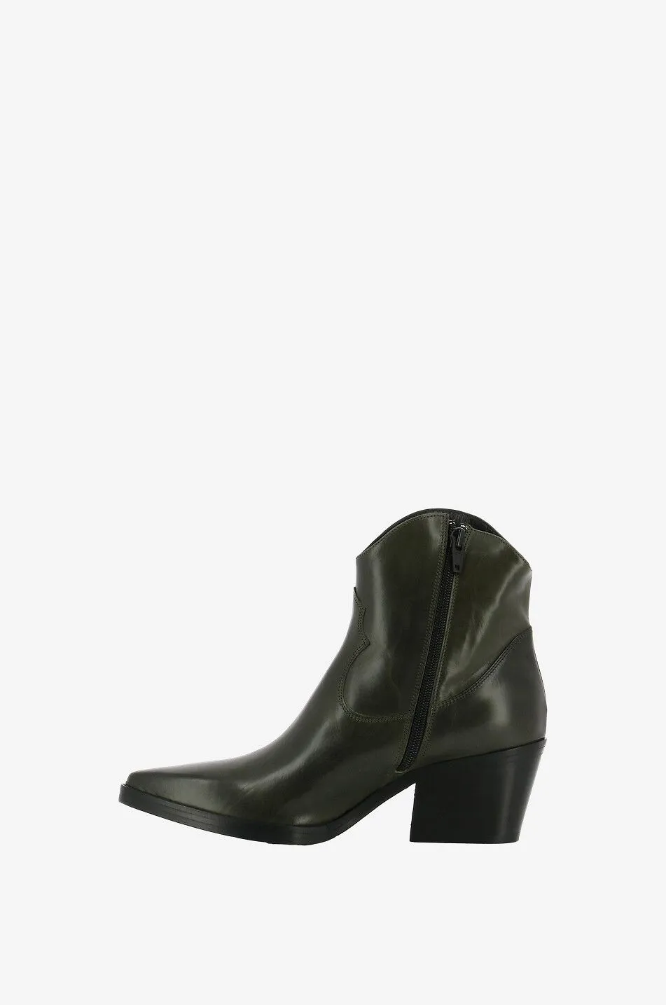 Bottines en cuir