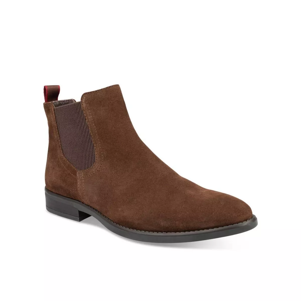 Bottines MARRON DENIM SIDE CUIR