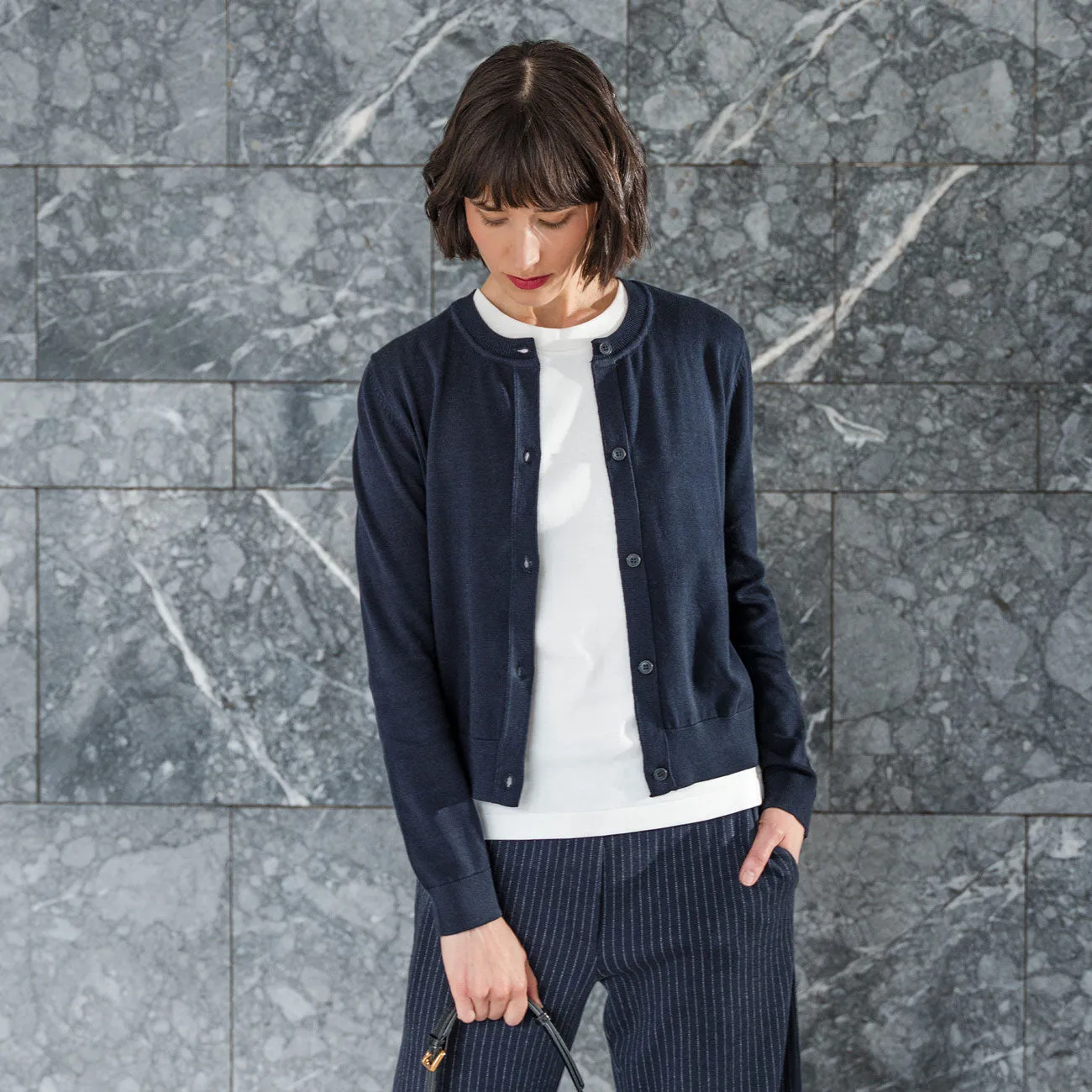 Cardigan SCARA en coton bio - LIVING CRAFTS