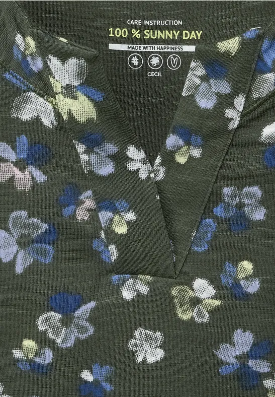 CECIL T-shirt imprimé de style tunique 