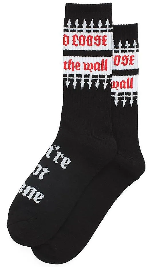 chaussettes Vans Fast And Loose Crew - Black - men´s