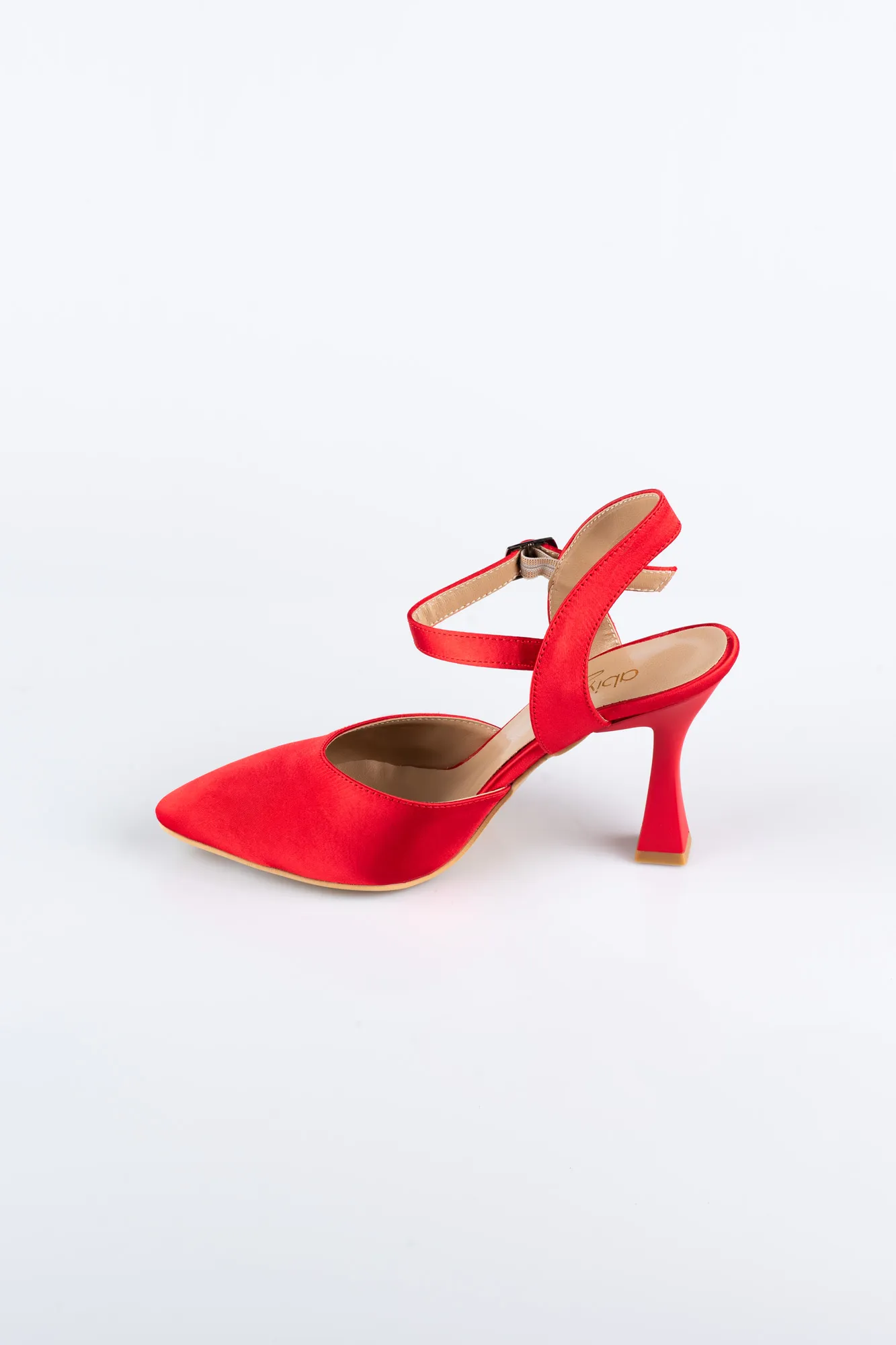 Chaussure de soirée Satin Rouge AB1086