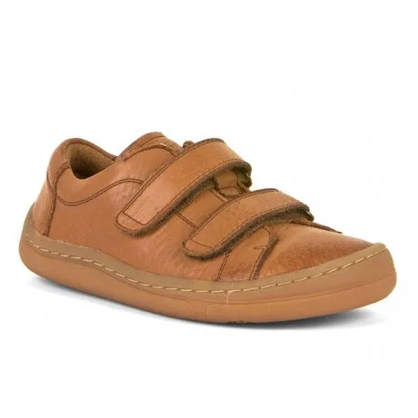 Chaussures barefoot cognac