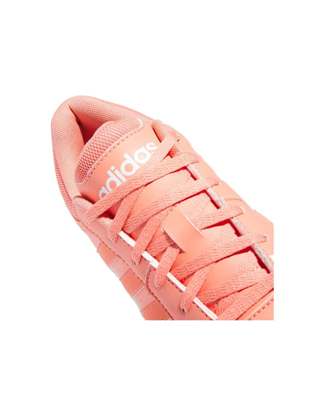 Chaussures Femme Adidas Hoops 3.0 Corail gras
