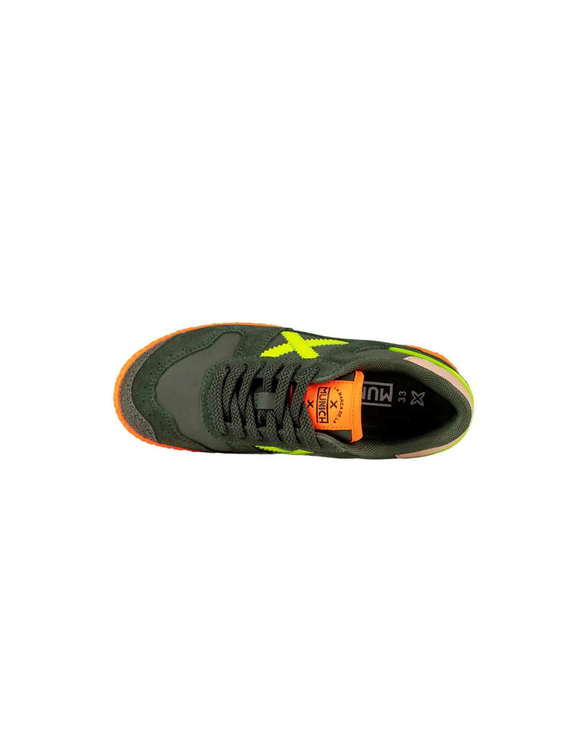 Chaussures Munich Enfant Mini Goal 1594 Khaki