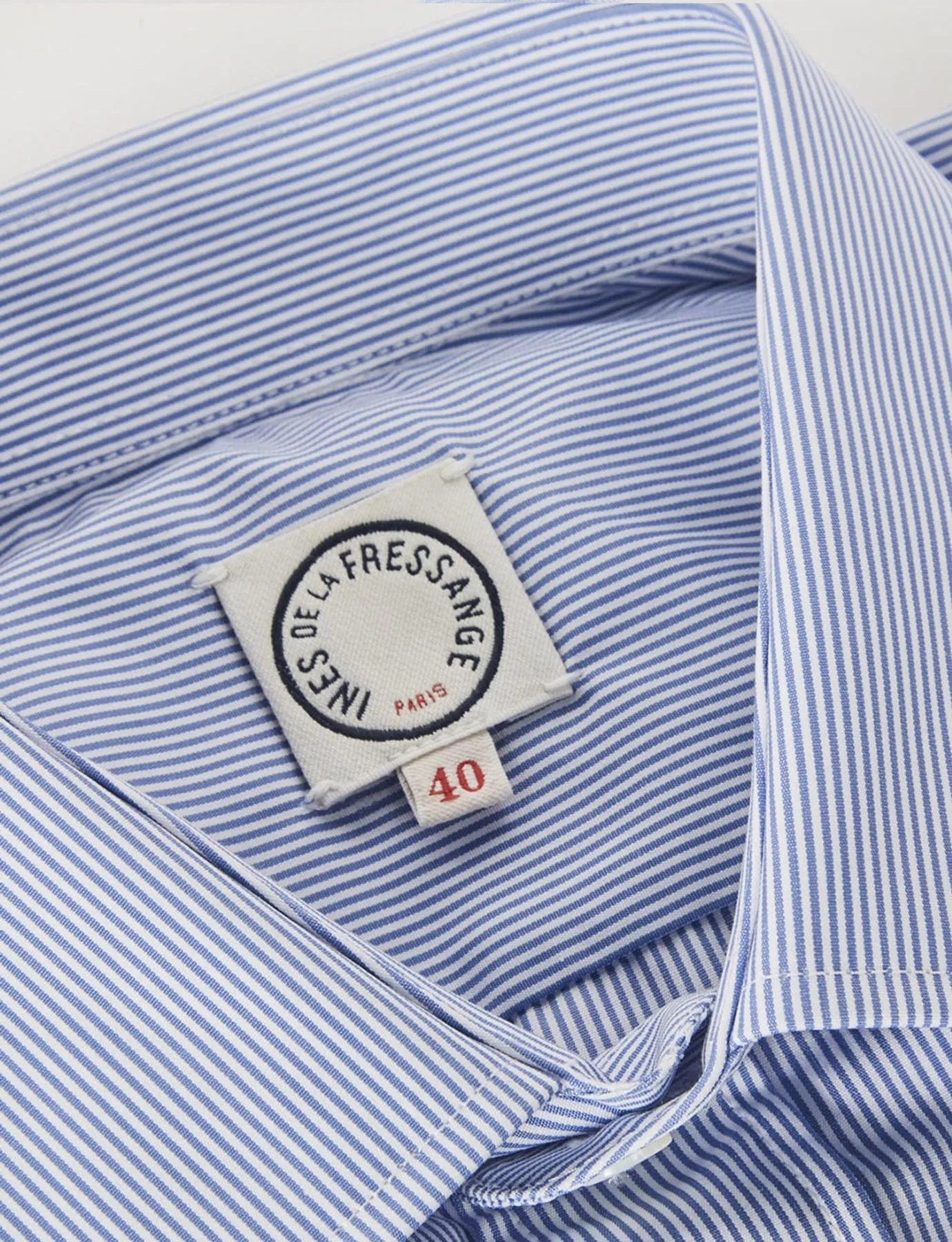 Chemise pour homme Julien rayée bleue