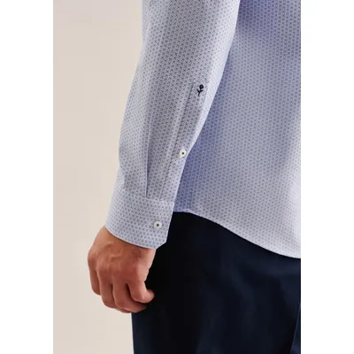 Chemise regular - Bleu ciel - SEIDENSTICKER