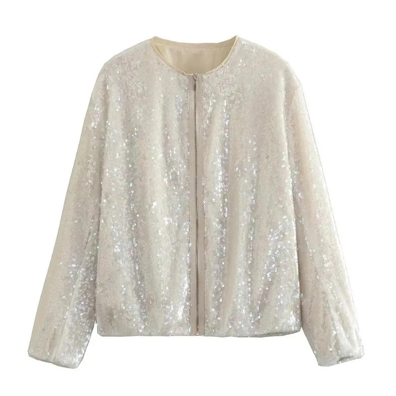 Colleen - Veste élégante et décontractée ornée de sequins
