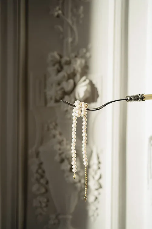 Collier perlé de mariée Elizabeth