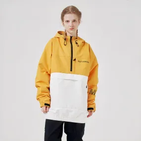 Doudoune de ski jaune pour femme • 