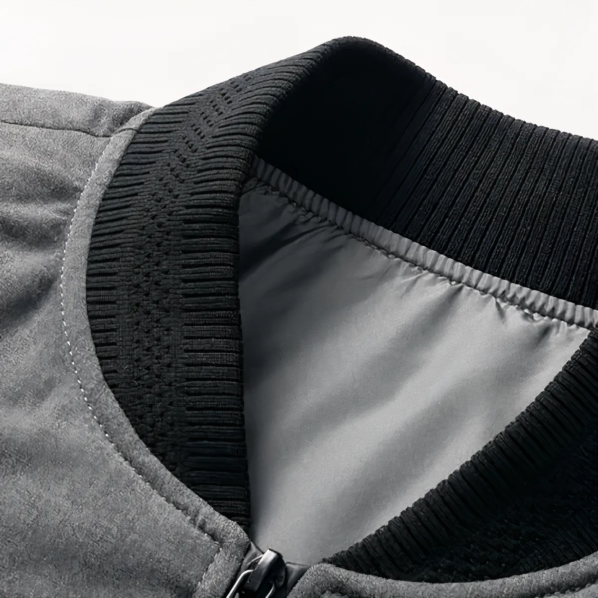 Doudoune grise fine et chaude pour homme • 