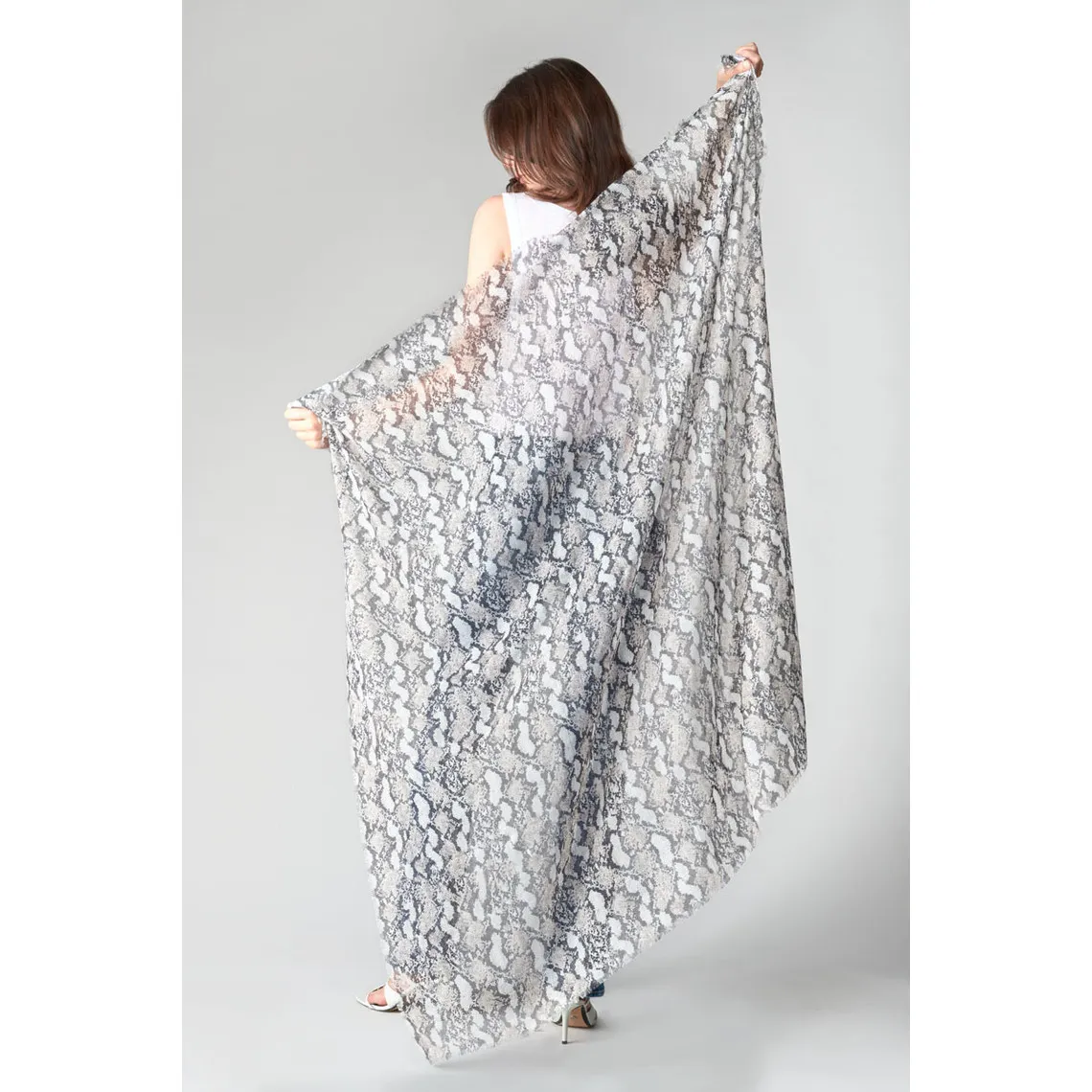 Foulard WATSONA blanc | 3 Suisses