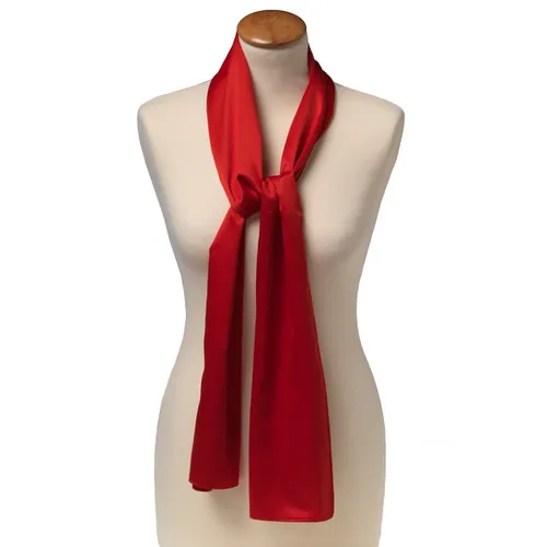 Foulards / Foulard polyester rouge - rectangle