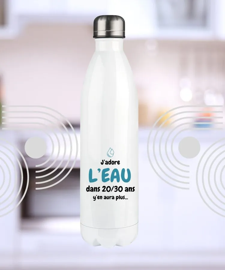 Gourde en Inox Personnalisable 750 ml - L'Atelier Textile