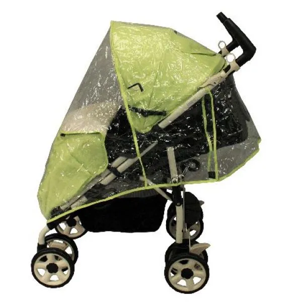 Habillage pluie poussette avec canopy