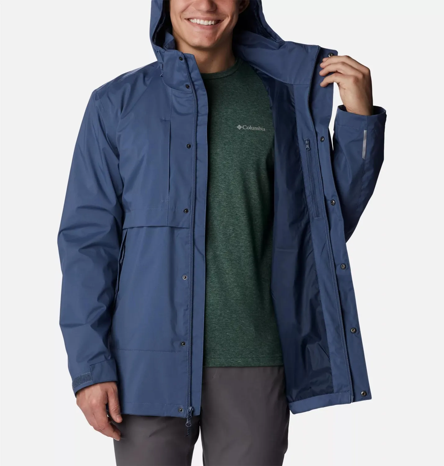Imperméable Columbia Homme Wright Lake Dark Mountain