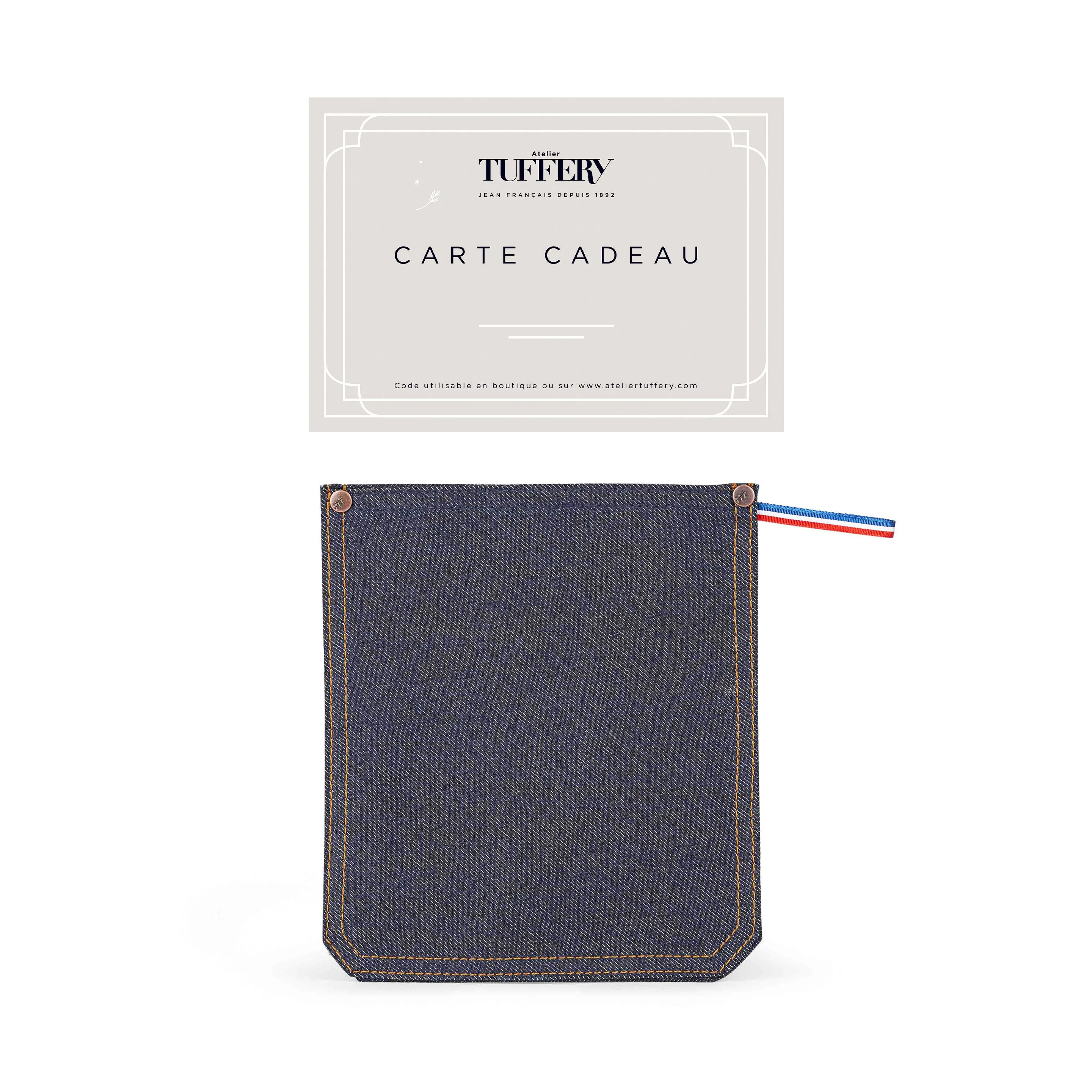 La carte cadeau postale Atelier TUFFERY