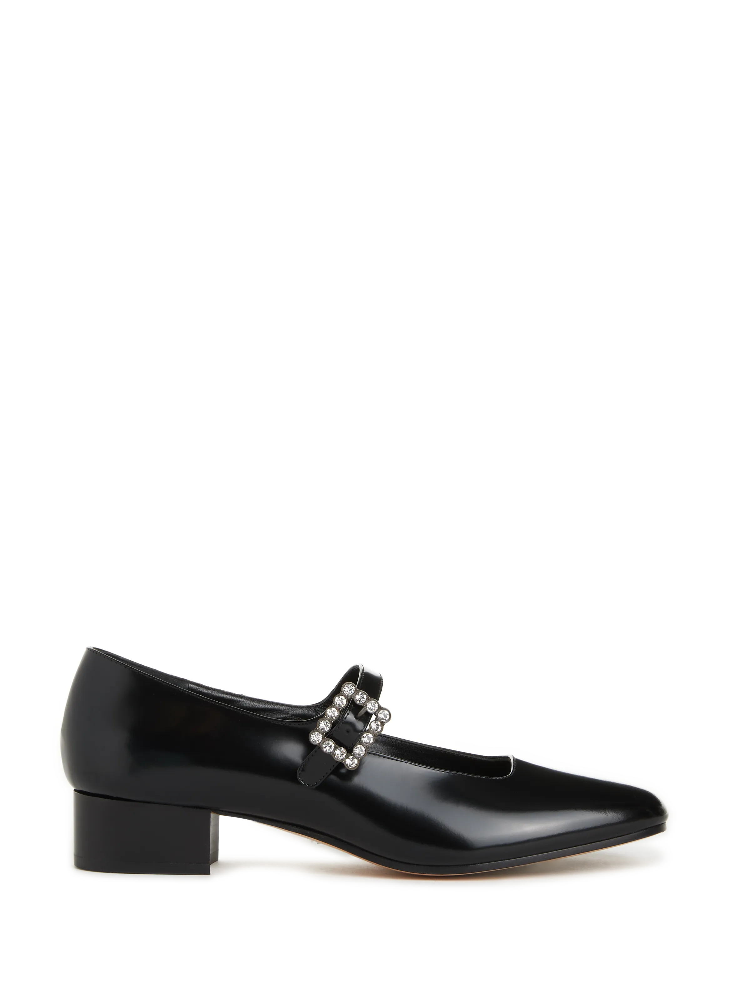 LE MONDE BÉRYL  Babies Agatha en cuir - Noir