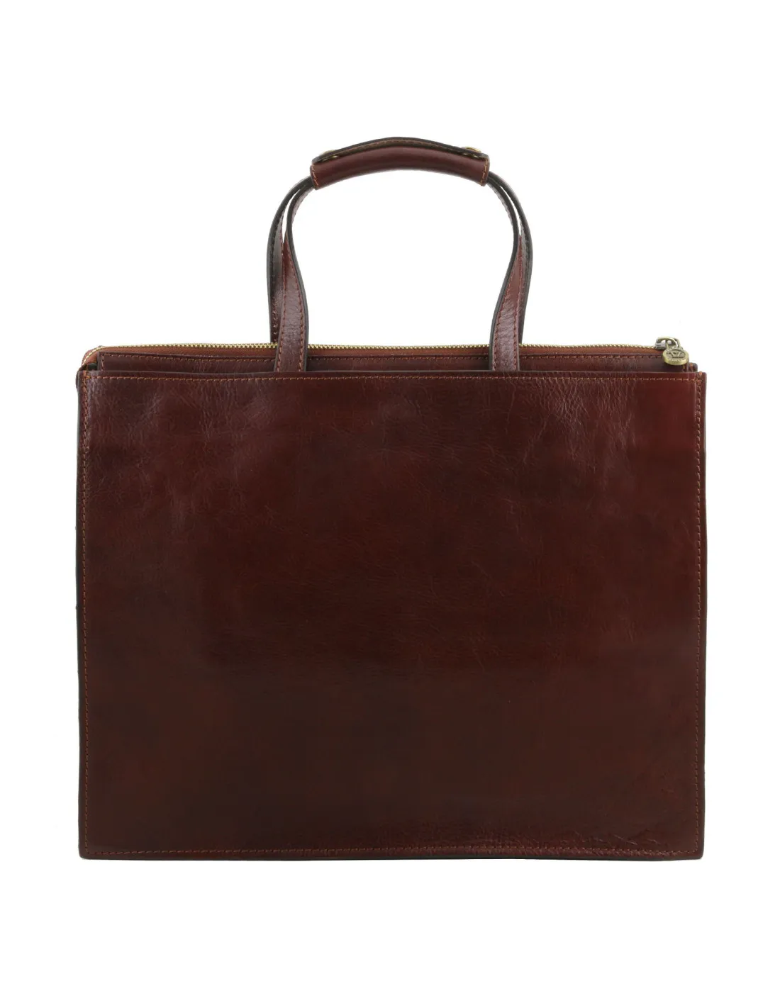 Palermo - Serviette en Cuir Avec 3 Compartiments