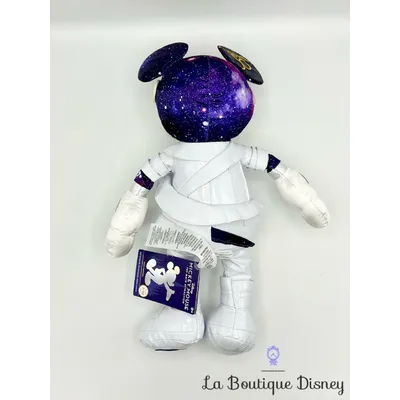 Peluche Mickey Mouse The Main Attraction 1 sur 12 Space Mountain Disney Store 2022 Édition limitée 43 cm