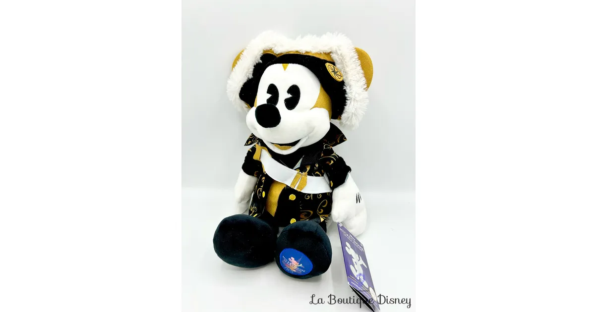 Peluche Mickey Mouse The Main Attraction 2 sur 12 Pirates of the Caribbean Disney Store 2022 Édition limitée 44 cm