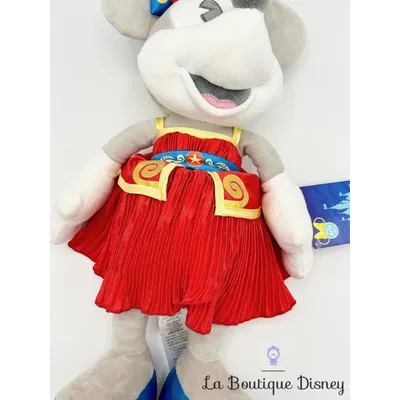 Peluche Minnie Mouse The Main Attraction 8 sur 12 Dumbo The Flying Elephant Disney Store 2020 Édition limitée 43 cm
