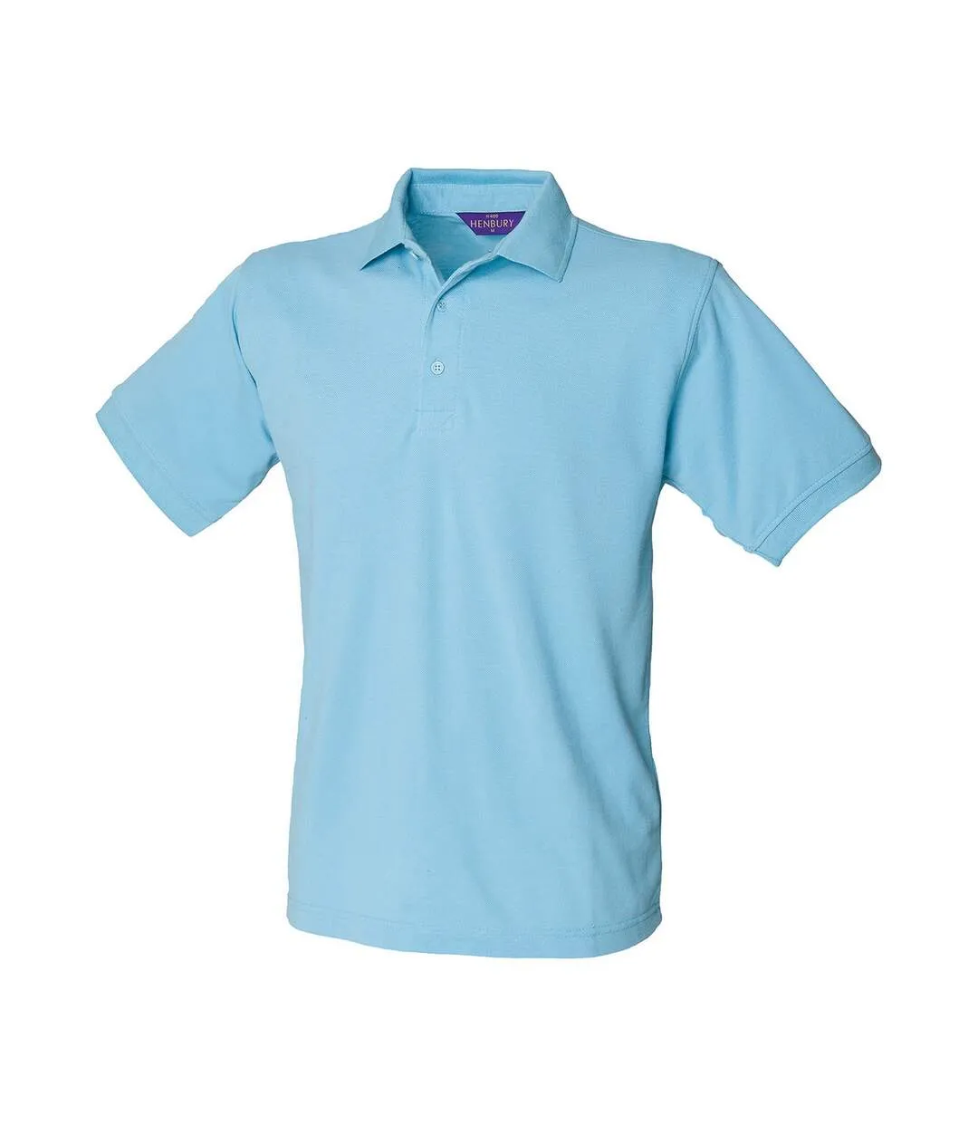 Polo homme bleu ciel Henbury