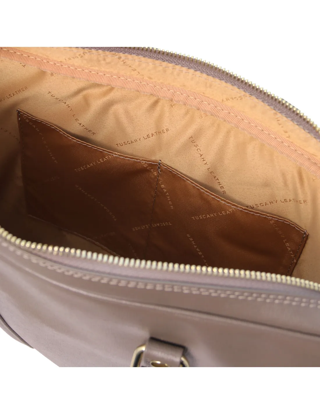 Prato - Elégante Serviette Pour Portable en Cuir Saffiano