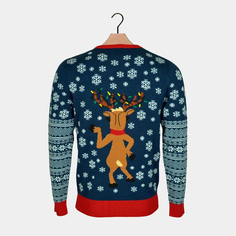 Pull de Nol pour Couple Lumineux LED Jingle Bells