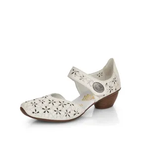 Rieker escarpins 43786 80 blanc