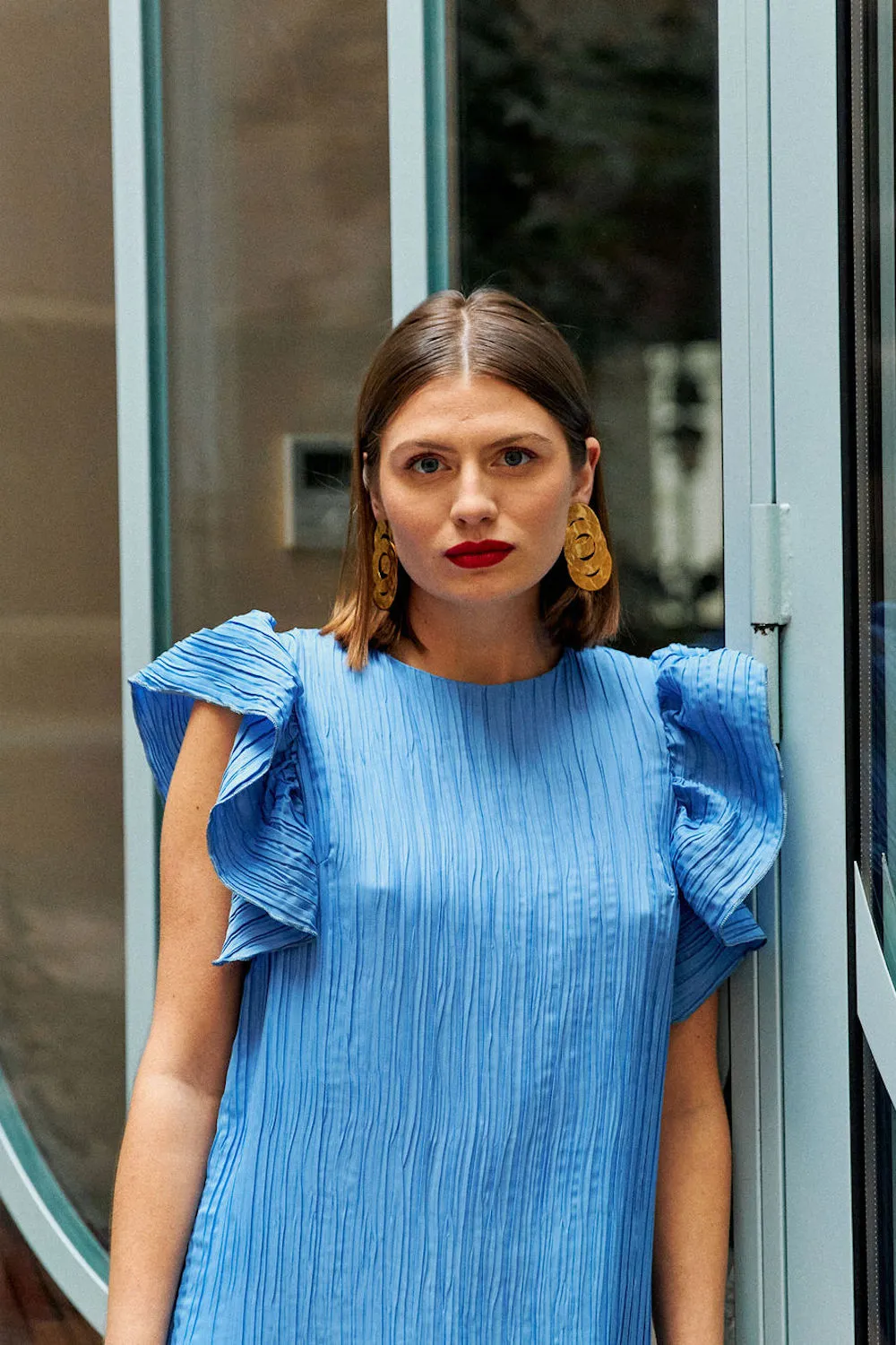 ROBE PENELOPE BLEUE
