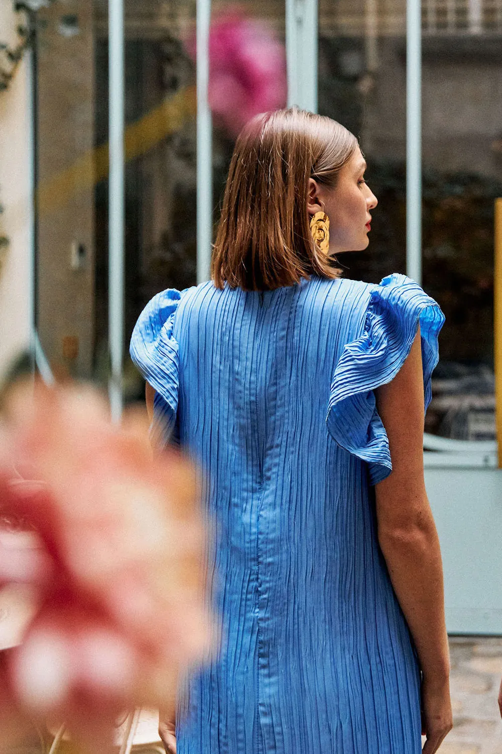 ROBE PENELOPE BLEUE