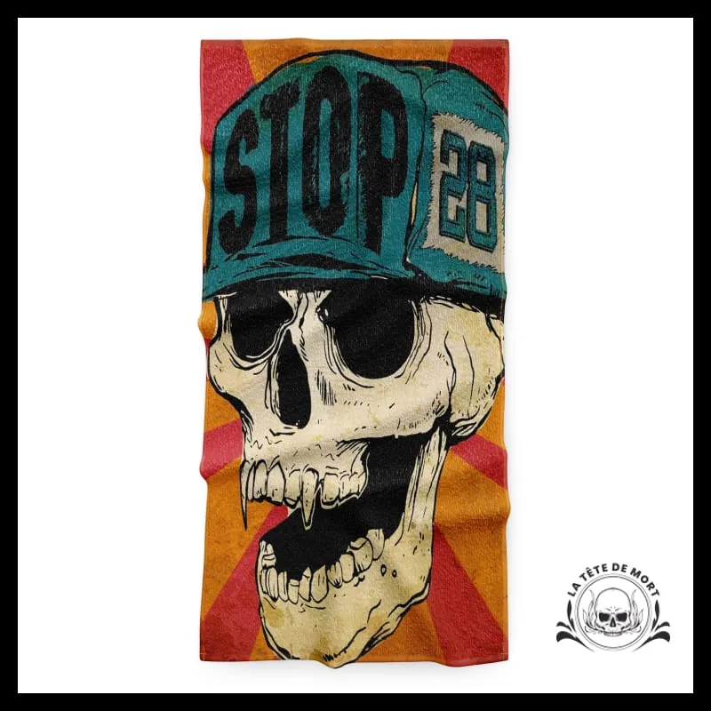 Serviette Crâne Stylé