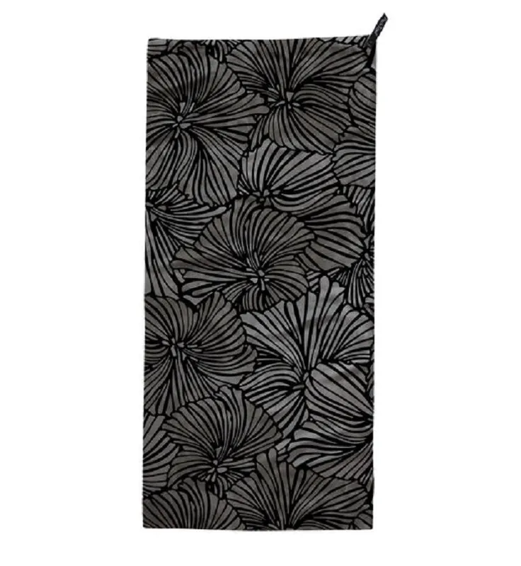 Serviette de Douche PackTowl Ultralite Bloom Noir (64 x 137 cm)