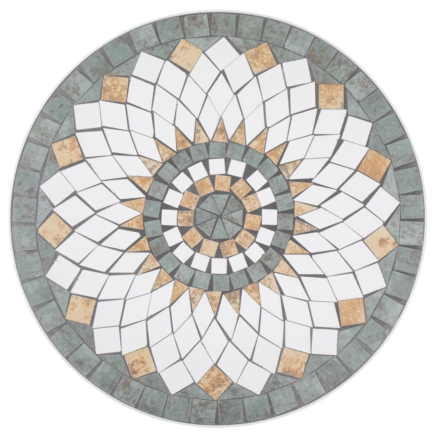 Set Bistro, Mosaïque Fleur, 3 éléments ⋆ Lehner Versand