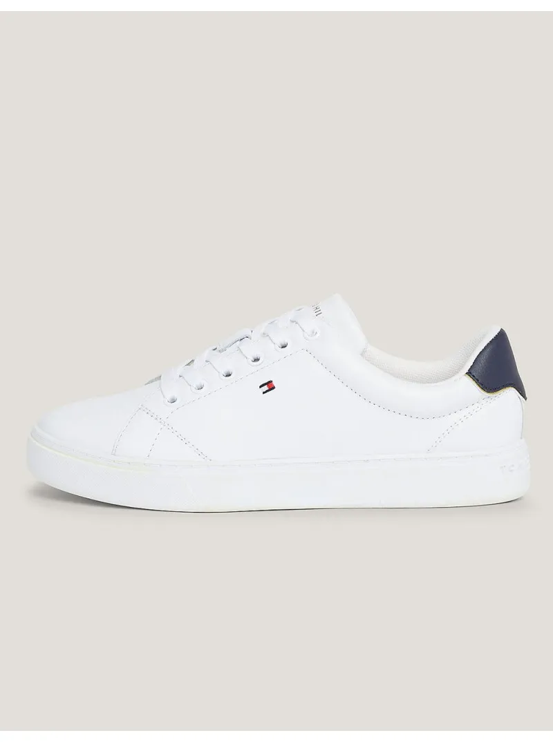 Sneakers intemporelles en cuir Tommy Hilfiger