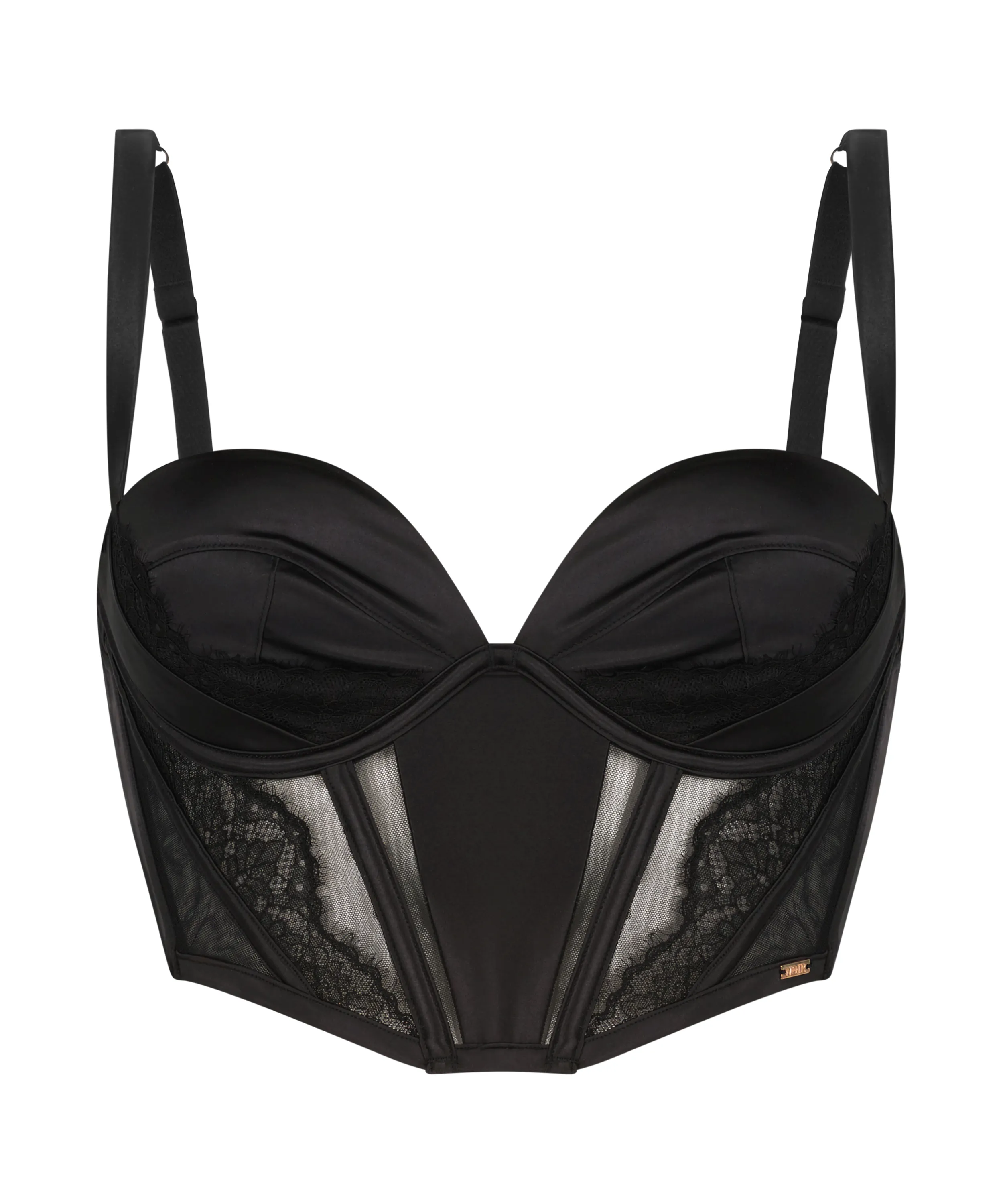 Soutien-gorge bustier à armatures préformé Nicole
